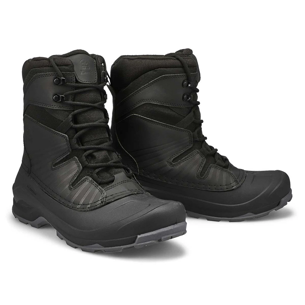 Men's Iceland Waterproof Winter Boot - Black