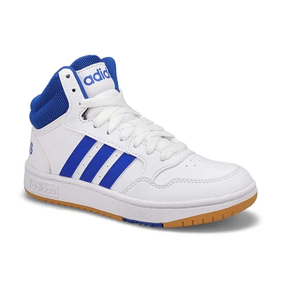 Basket montante HOOPS 3.0 MID, blanc/bleu/rouge, e