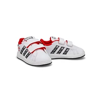 Infants' Grand Court Spiderman Sneaker - White/Bla