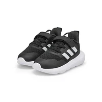 Infants' FortaRun 3.0 EL I Sneaker- Black/White/Bl