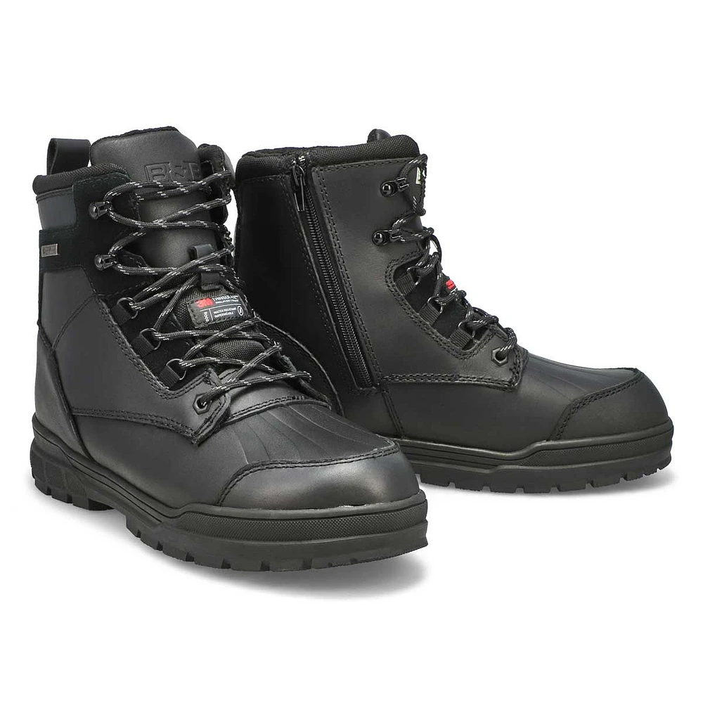 Men's  Isaac Waterproof Lace-up Winter Boot - Blac