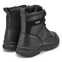 Men's  Isaac Waterproof Lace-up Winter Boot - Blac