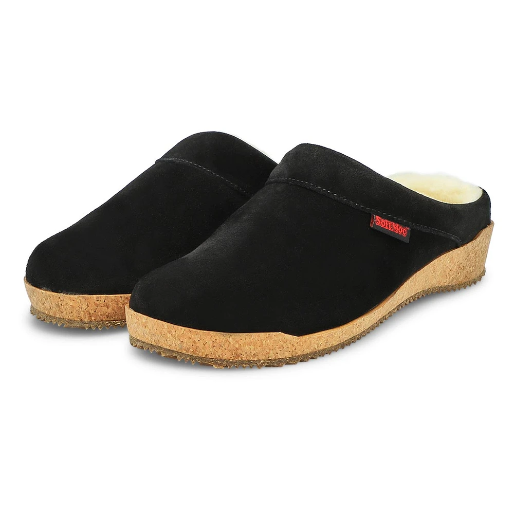 Women's Ivy Suede Clog Slipper