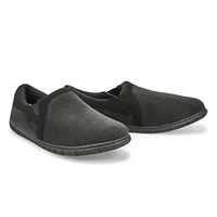 Men's Jacob Memory Foam Closed Back Slipper - Blac