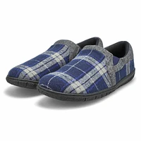 Men's Jacob Memory Foam Closed Back Slipper - Blac