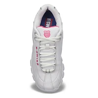 Women's ST329 Sneaker - White /Silver