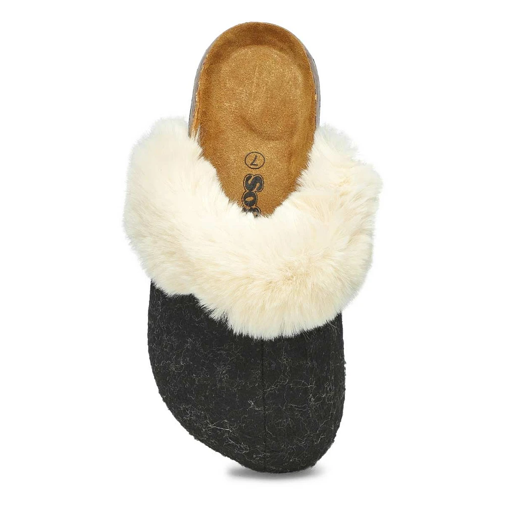 Women's Kendall Open Back Slipper - Anthracite