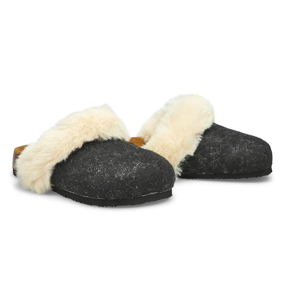 Women's Kendall Open Back Slipper - Anthracite