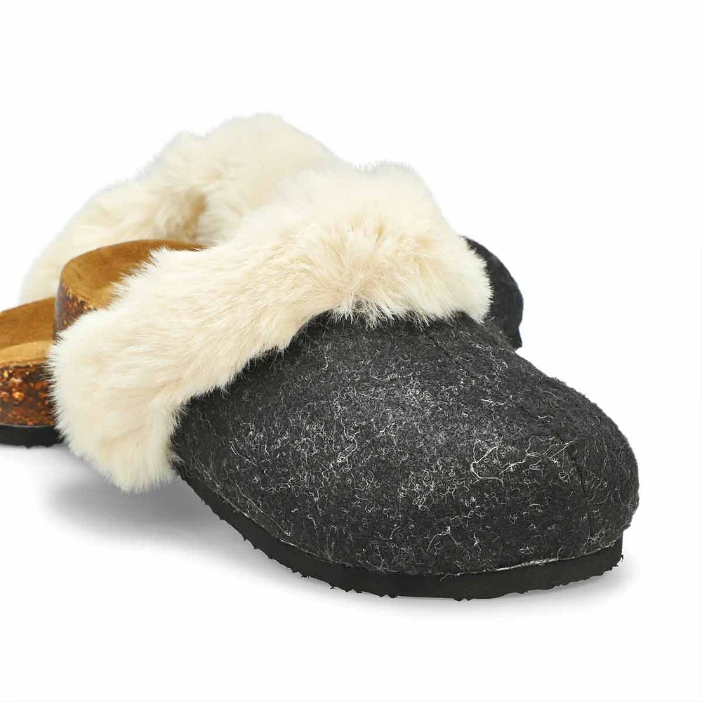 Women's Kendall Open Back Slipper - Anthracite