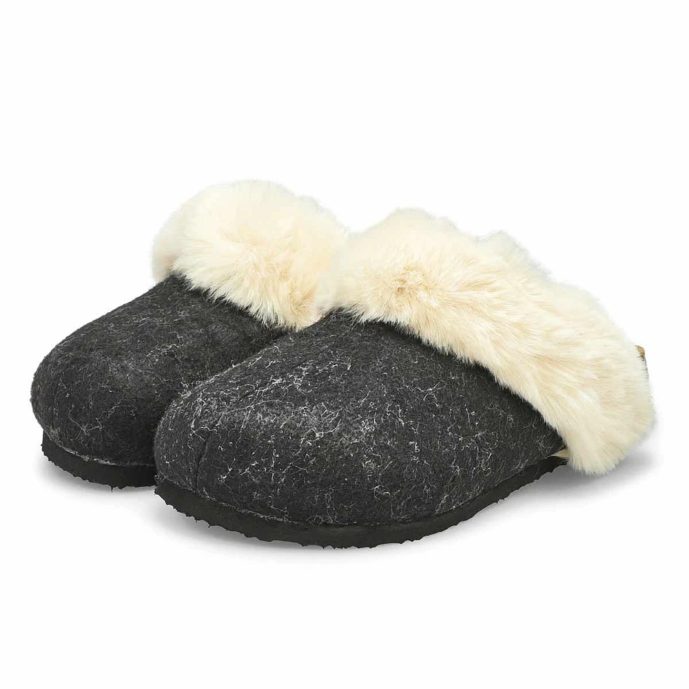 Women's Kendall Open Back Slipper - Anthracite