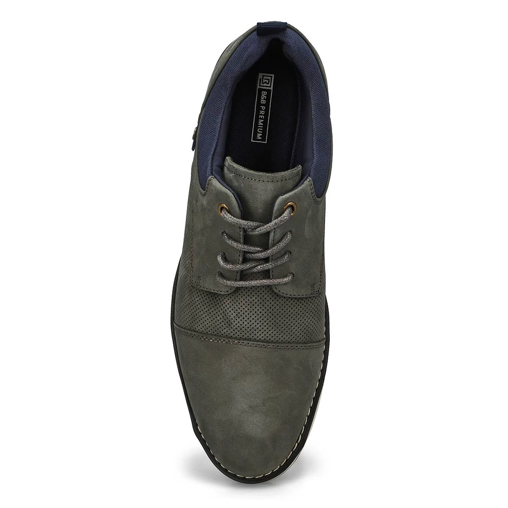 Men's Kingston Leather Casual Dress Oxford - Brown