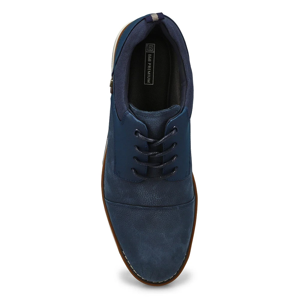 Men's Kingston Leather Casual Dress Oxford - Brown