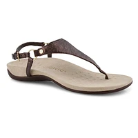 Women's Kirra Thong andals - Bronze