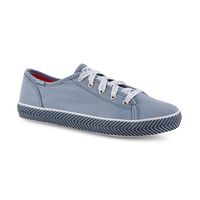 Girls' KICKSTART HERRINGBONE denim sneakers