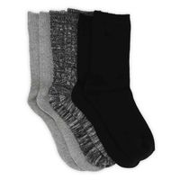 Women's Cable Knit Mlt Sock 3 Pack - Charcoal/Asso