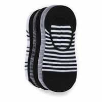 Women's Feed Stripe Sports Liner 6 Pack - Black/As