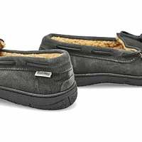 SoftMocs en suède doublés LOUIE, noir, hommes