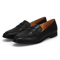 Women's Lynesse Leather Slip On Flat - Black