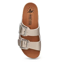 Women's Maelia Cork Footbed 2 Buckle Sandal