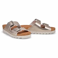 Women's Maelia Cork Footbed 2 Buckle Sandal