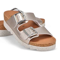 Women's Maelia Cork Footbed 2 Buckle Sandal