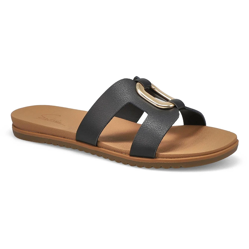 Women's Mikayla Slide Sandal - Black