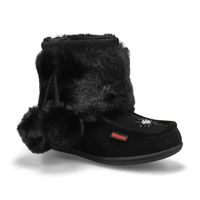 Girls' Minimuk3 Jr Faux Fur SoftMocs