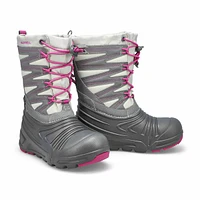 Botte imperméable SNOW QUEST LITE 3.0, gris/baies,