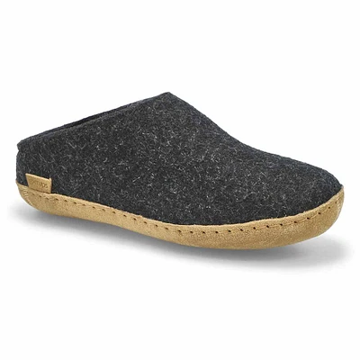 Pantoufles ouvertes MODEL B, gris, hommes
