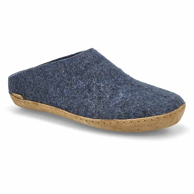 Men's Model B Open Back Slipper - Grey