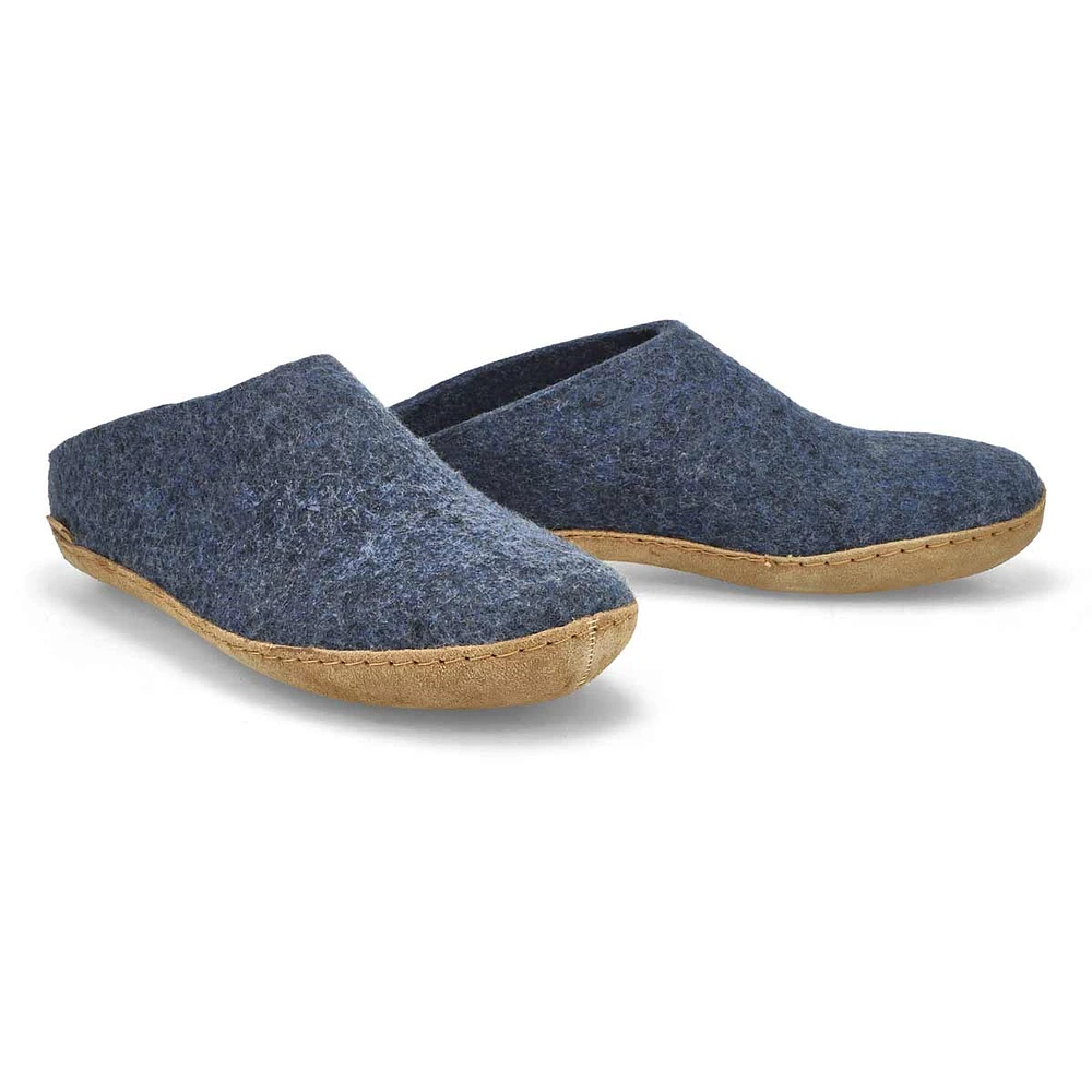 Pantoufles ouvertes MODEL B, noir, femmes