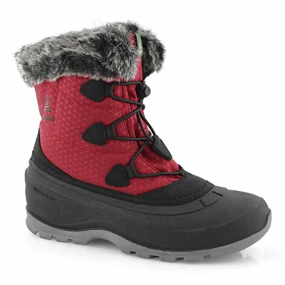 Women's Momentum Lo Waterproof Winter Boot - Red