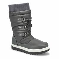 Girls' Moscato Waterproof Winter Boot -Grey