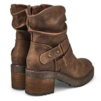 Women's Nikki Block Heel Casual Boot