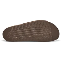 Men's Nilton Footbed Sandal - Dark Brown