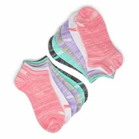 Women's Basic No Show Sock 6 Pack - Multi