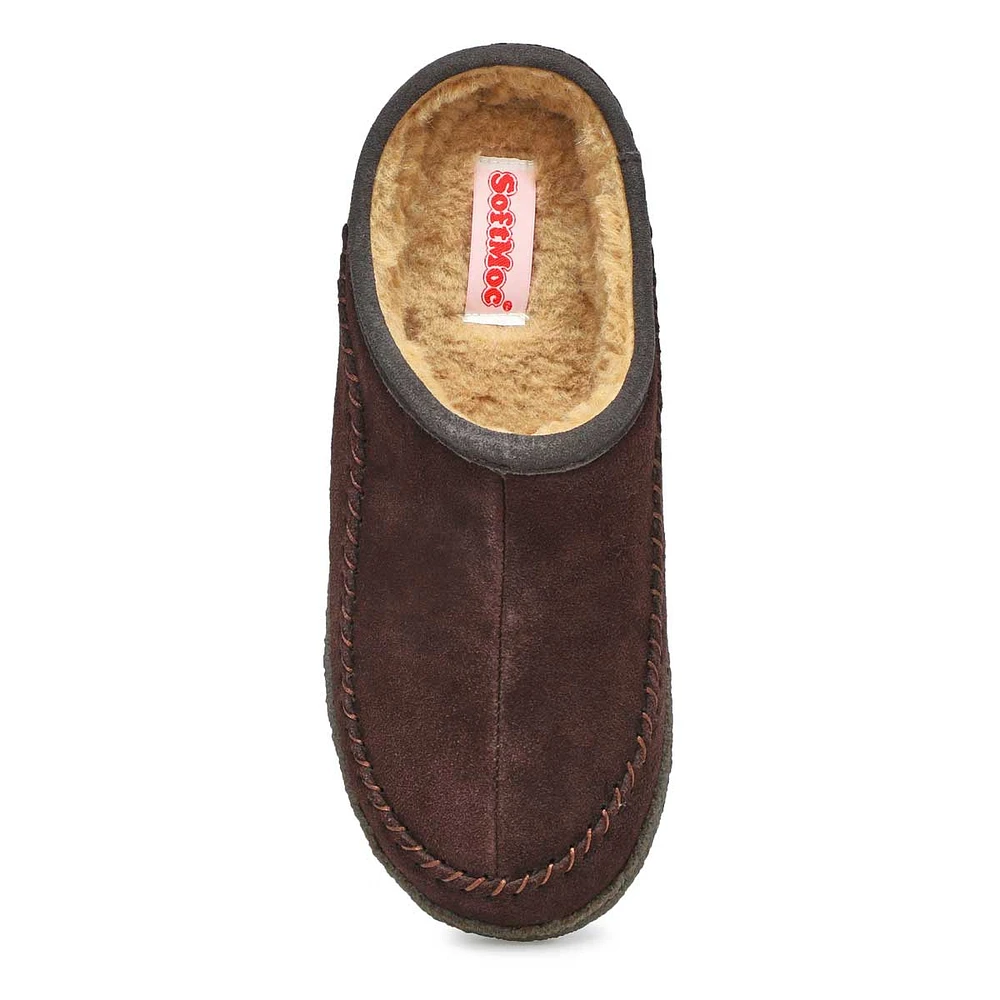 Men's Pauly III Suede Open Slipper