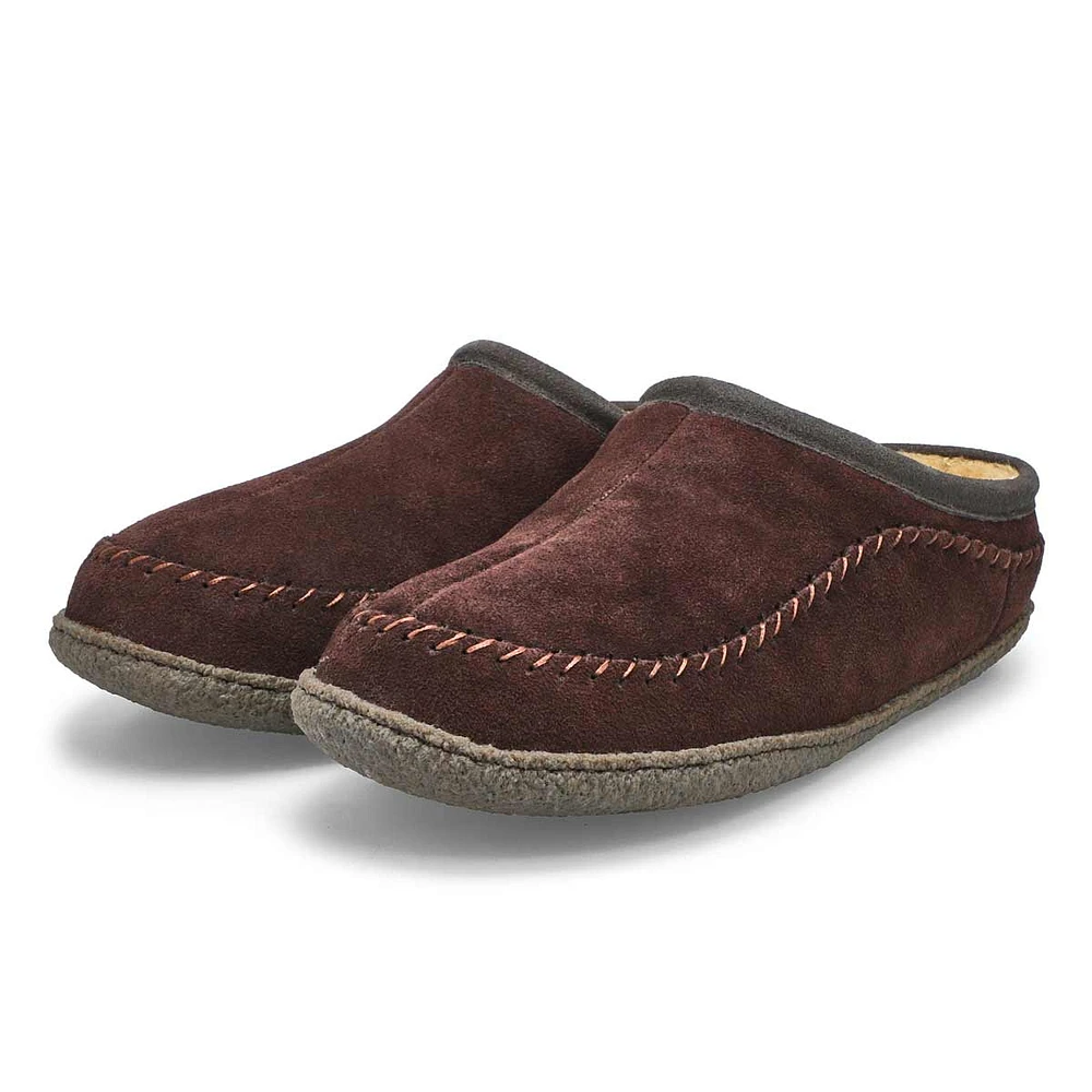 Men's Pauly III Suede Open Slipper