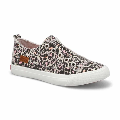 Espadrille PLAY, chat rose, filles
