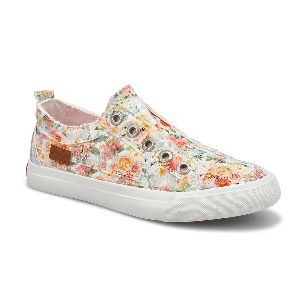 Espadrille PLAY, chat rose, filles