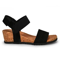 Women's Queen 01 Leather Wedge Sandal