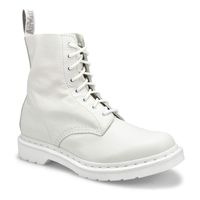 Women's 1460 Pascal Mono 8-Eye Combat Boot - White