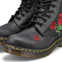 Women's Vonda 1460 8-Eye Combat Boot - Black/Red