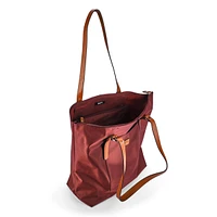 Women's 2 1 Tote/ Crossbody Bag- Burgundy