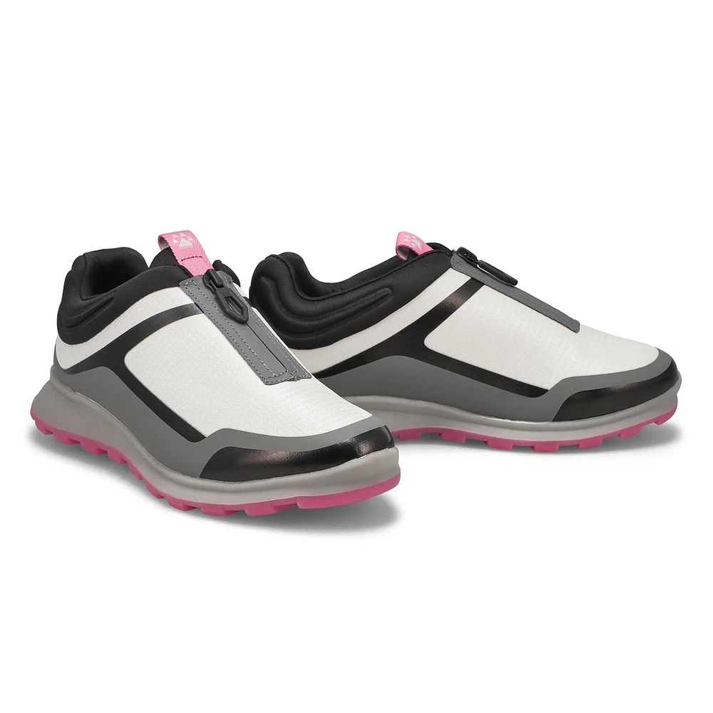 Women's Razzle Waterproof Sneaker -White/Black