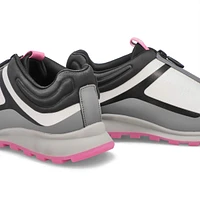 Women's Razzle Waterproof Sneaker -White/Black