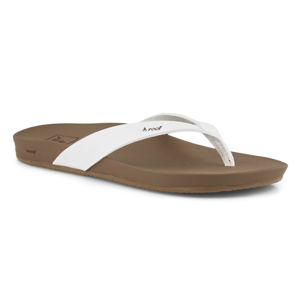 Women's Cushion Court Flip Flop - Black/Natural