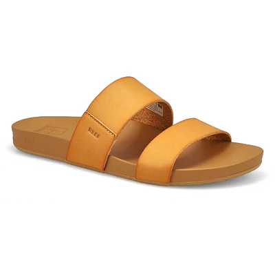 Women's Cushion Vista Slide Sandal - Black/Natural