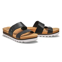 Women's Cushion Vista Hi Sandal - Black/Black