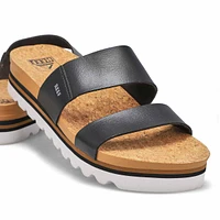 Women's Cushion Vista Hi Sandal - Black/Black